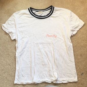 Peachy t shirt
